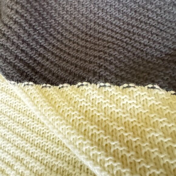 Jon + Jenn by Line Erik Sweater Dark Navy & White Knit Sweater - Picture 9 of 9